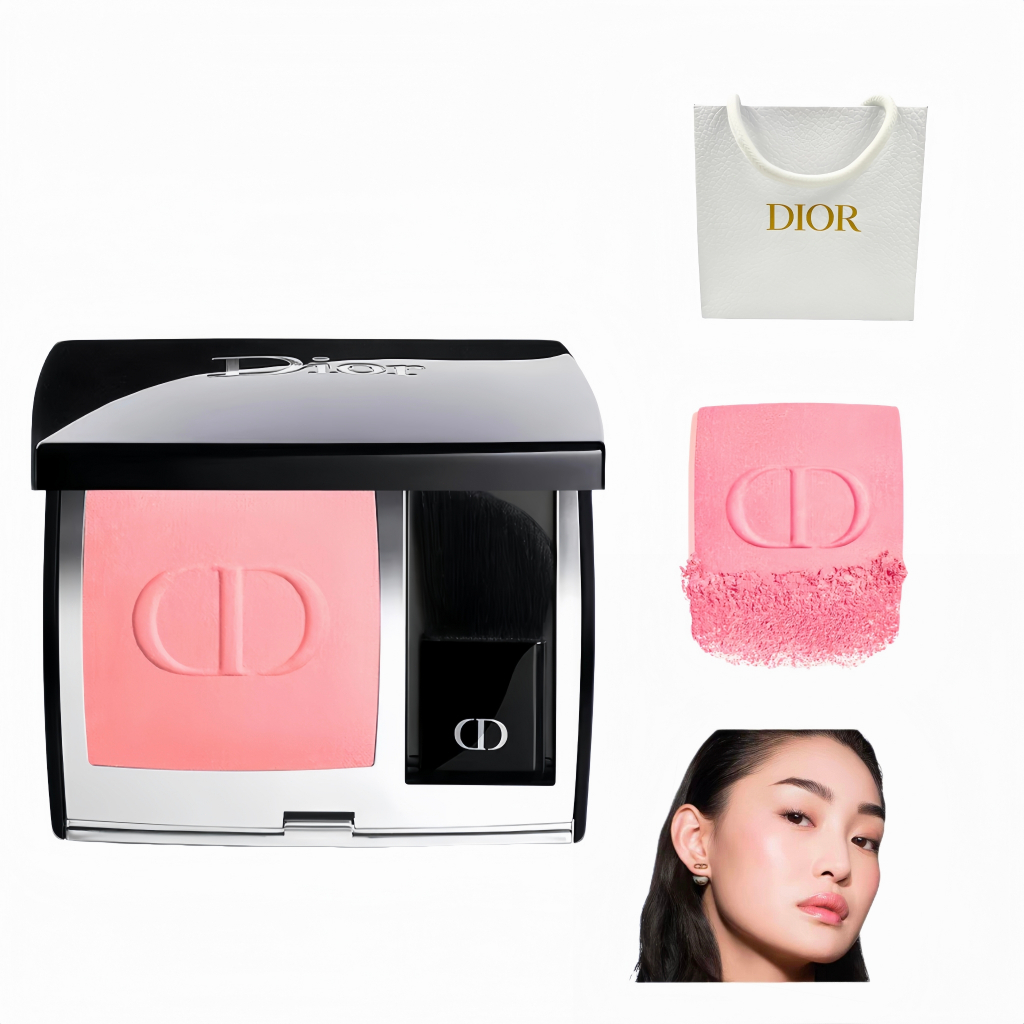 Dior ROUGE BLUSH บลัชออนพร้อมแปรงปัดแก้ม