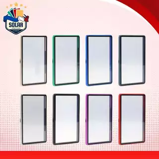 SOLAR_Card Case Cards Protectorเคสแม่เหล็กอลูมิเนียมสําหรับกรอบแม่เหล็กUVProtection Slab Protection