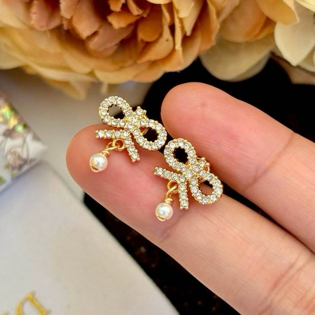 ต่างหูโบว์ 🎀 RIBBON EARRINGs