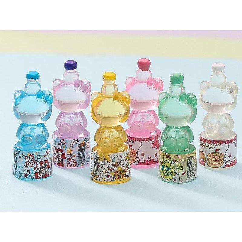 โมเดลขวดจิ๋ว ผสม ขวดเรซิ่น หลายแบบ แพ็คละ 10 ชิ้น แยกเซ็ต ใช้ตกแต่งงานฝีมือต่างๆสำหรับ DIY อุปกรณ์งานฝีมือ