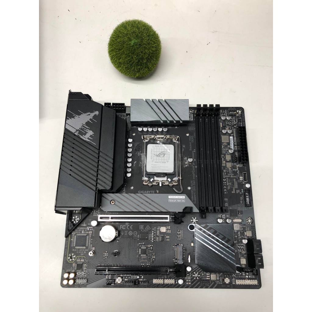 MAINBOARD GIGABYTE B760M AORUS ELITE (SOCKET 1700 DDR5 MICRO-ATX ไม่มีกล่ออง ใช้งานปกติ ประกันร้าน