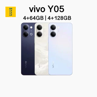 vivo Y05 [4+64GB | 4+128GB] เครื่องศูนย์แท้ รับประกันศูนย์ไทย 1 ปี