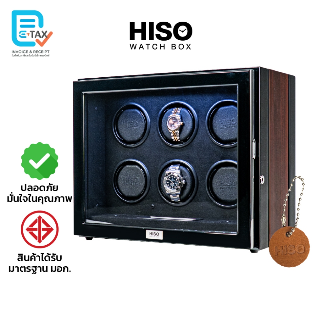 เครื่องหมุนหน้าตรงโชว์นาฬิกา AUTO รุ่น VT6-S