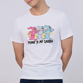 FOMOLOGUE BOJO CARDIO T-shirt- เสื้อยืด BOJO CARDIO