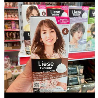 Liese Blauné Creamy Foam Color ลิเซ่ โฟมเปลี่ยนสีผม(ปิดผมขาว)