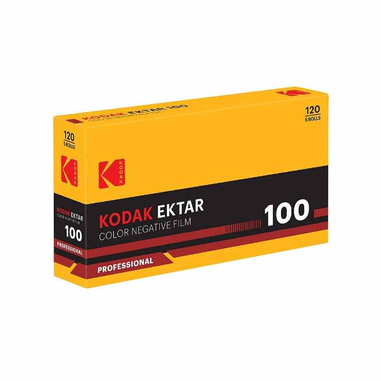 ฟิล์มสี 5ม้วน Kodak Ektar 100 120 Color Film Lubitel Hasselblad ฟิล์มถ่ายรูป Medium Format