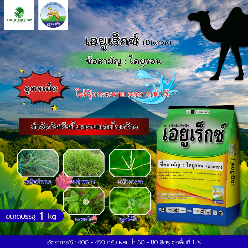 เอยูเร็กซ์ ไดยูรอน ชนิดเม็ด (ขนาด 1kg) โอเอซิส