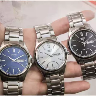 นาฬิกาข้อมือผู้ชาย สายสเตนเลส STANDARD MTP-1239D
