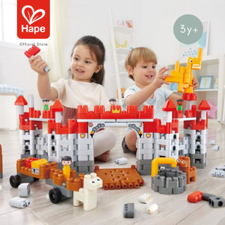 Hape - Medieval Castle ตัวต่อโพลีเอ็มชุดปราสาทยุคกลาง 310 ชิ้น 3Y+