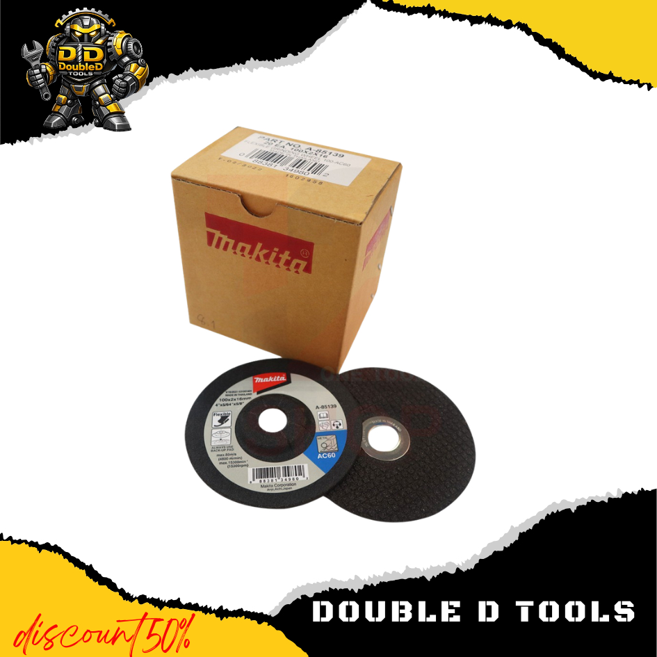 ใบเจียรเหล็ก/สแตนเลส M 4" (2 mm.) เกรดพรีเมียม – เจียรลื่น คมทน ไม่สะท้านมือ