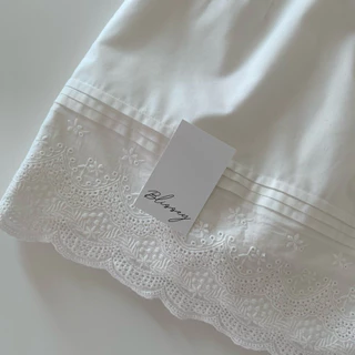 Olivia Skirt-Blissey.co กระโปรงกางเกง กระโปรงสั้นลูกไม้