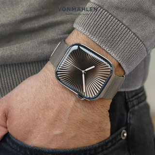 VONMAEHLEN Milanese Loop 2 สาย สำหรับ Apple Watch (40/41/42mm - 44/45/46/49mm) สายนาฬิกา