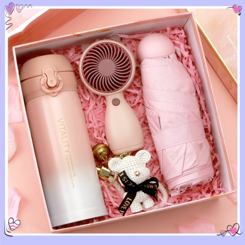 🏥Gift Set เซ็ตของขวัญวันพยาบาล | แก้วเก็บความร้อน ร่ม | ของขวัญสำหรับแพทย์ พยาบาล พร้อมกล่องและถุงของขวัญ