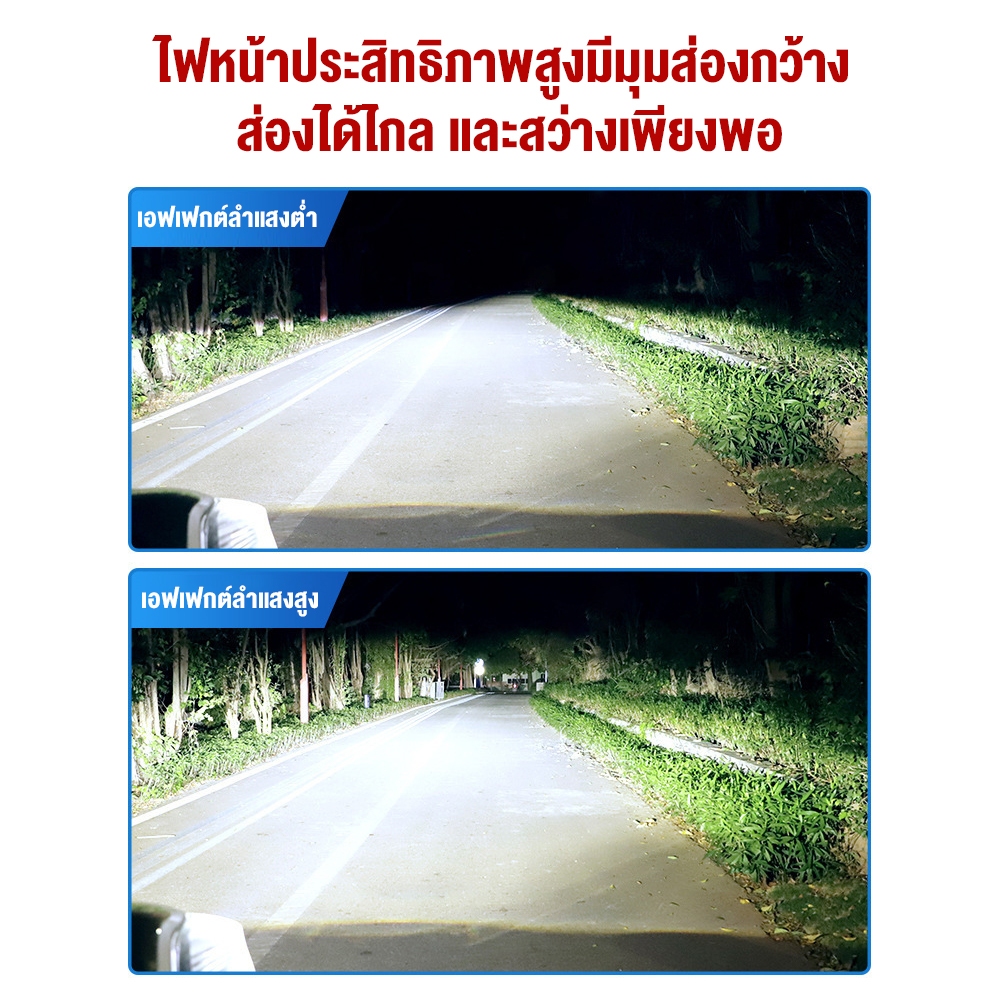ไฟหน้ารถยนต์ ไฟหน้า Y24 Y22 Y8 โฉมปี 2026 ของแท้ปรับเอียงคัตออฟได้ สเปคดีกว่า Y24Hขั้วH4 คัตออฟพวงมาลัยขวา RHD ราคา ถูกที่สุด ดีลบีเคเค แกลเลอรีภาพที่ 4