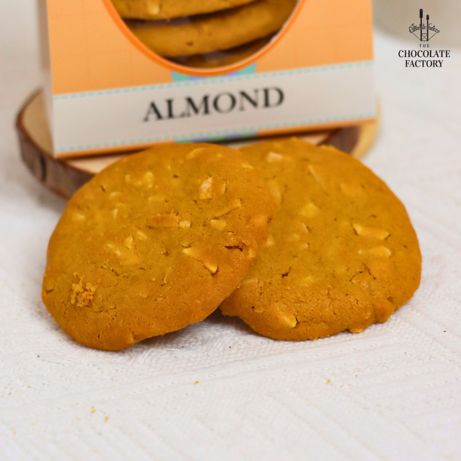 The Chocolate Factory  คุกกี้ อัลมอนด์ Cookie Almond คุกกี้เนยสด อบกรอบ ผสมอัลมอนด์เต็มคำ ราคา ถูกที่สุด ดีลบีเคเค แกลเลอรีภาพที่ 3