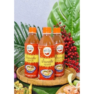 น้ำแกงส้มครัวไท500 ml.(ต้นตำรับ) แพ็ค 3 ขวด *ยอดขายอันดับ 1*