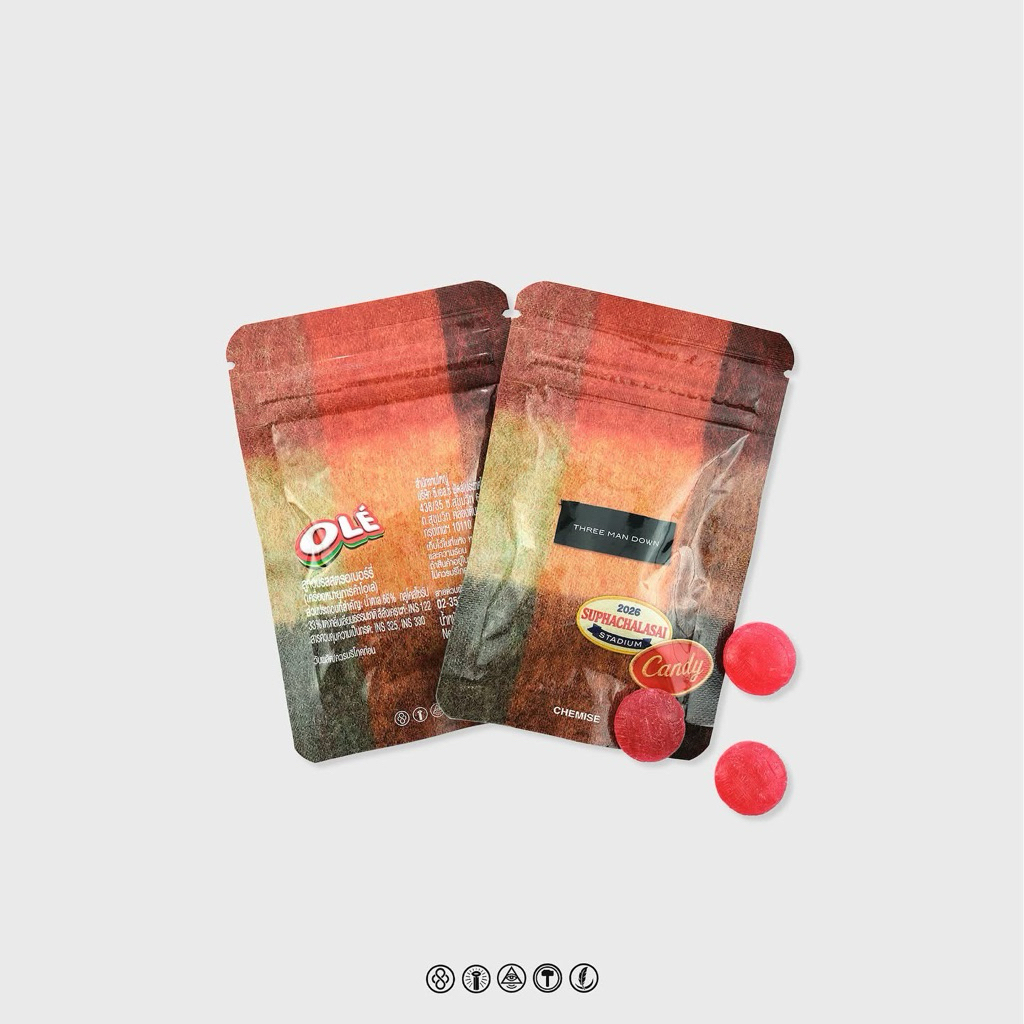 THREEMANDOWN | Ole’ Strawberry Candy Limited Edition