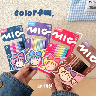 Cute 478 ยางมัดผม ยางรัดผม หนังยางสไตล์เกาหลี 15 ชิ้น/แพ็ค