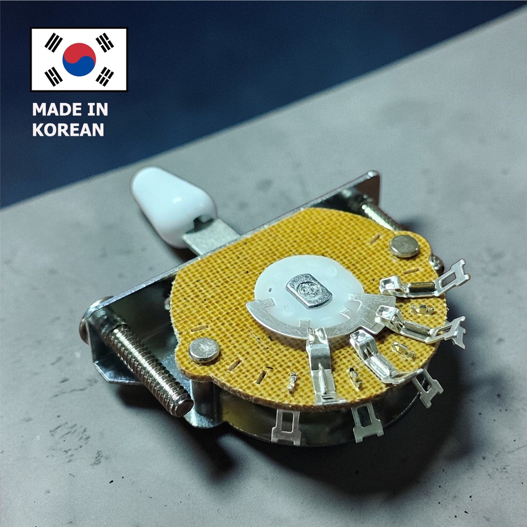 selector switch 3way or 5way สวิทช์กีตาร์ สวิต 3 ทาง สวิทช์ 5 ทาง made in korea