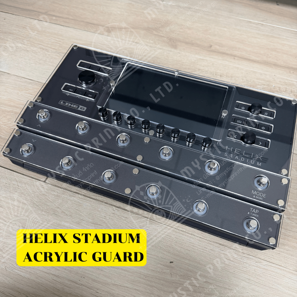 Line6 Helix Stadium Acrylic guard แผ่นอะคริลิคกันรอย