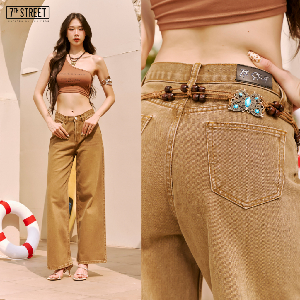7th Street กางเกงยีนส์ สุภาพสตรี รุ่น W-FAD