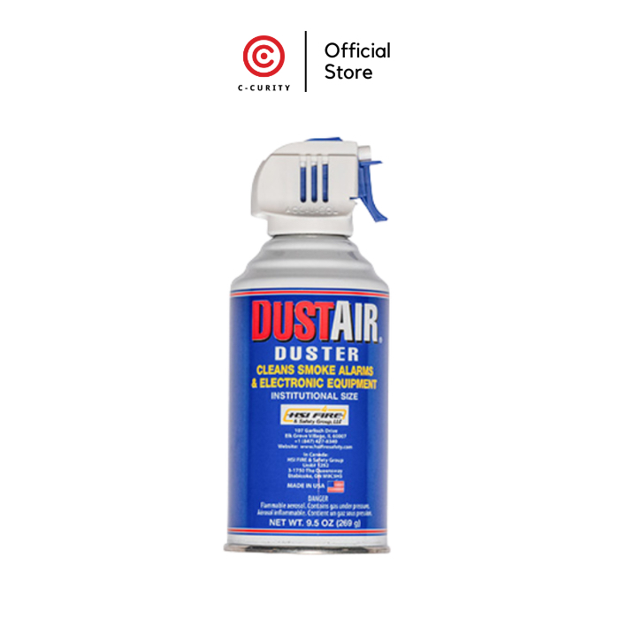 สเปรย์ทำความสะอาดอุปกรณ์ตรวจจับควัน C-CURITY DUS910 Smoke Detector Cleaning Spray (9.5 OZ)