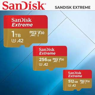 [สต๊อกพร้อม]การ์ด SanDisk Extreme MicroSD 128GB-1TB | ความเร…