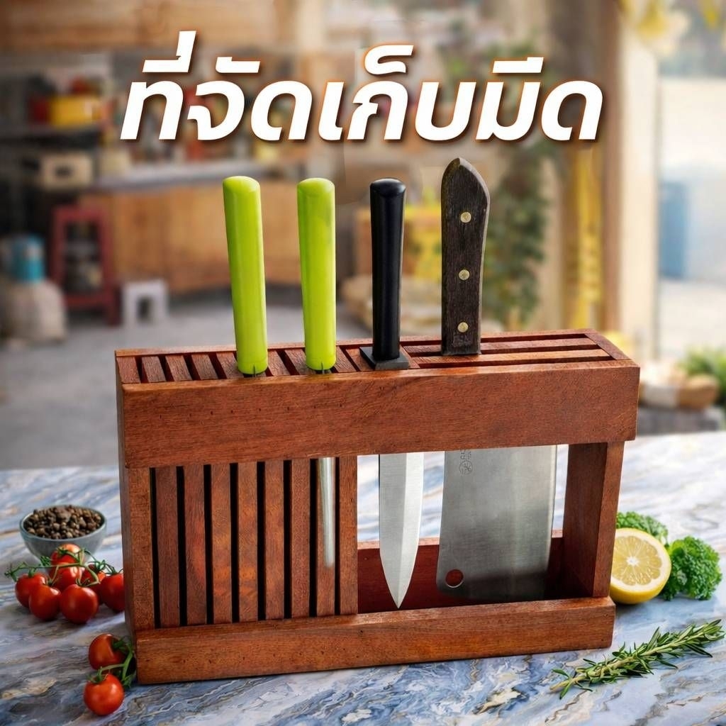 ที่เสียบมีด 30 * 20 * 7 เซนติเมตร