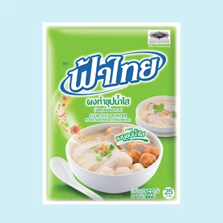 FaThai ฟ้าไทย ผงทำซุปน้ำใส 165 กรัม แพ็ค 6 ซอง