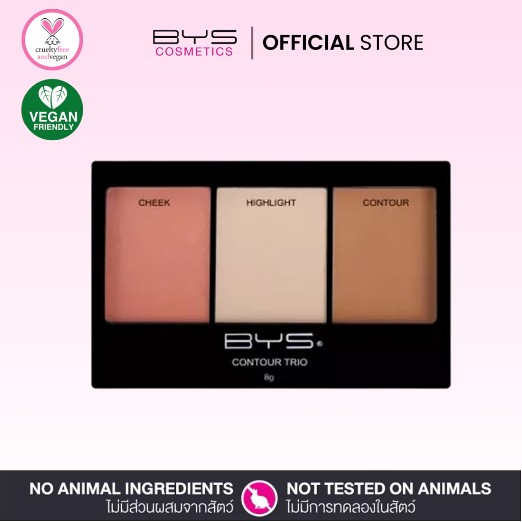 BYS Cosmetics Contour Trio 02 Sweet (314)