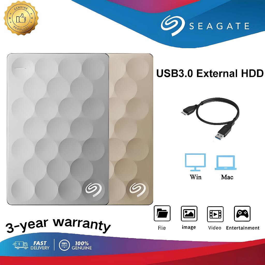 【จัดส่งตลอด 24 】1TB/2TB/4TB Backup Ultra HDD Portable hard drives 2.5'' External Hard Disk USB3.0