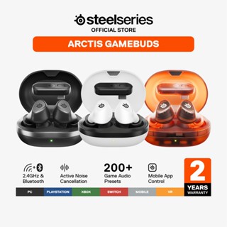 SteelSeries Arctis GameBuds หูฟังเกมมิ่งไร้สายเอียบัด รองรับ…