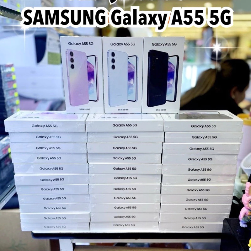 Samsung Galaxy A55 5G 12/256 Exynos 1480 Super Amoled 6.6" 120Hz แบต 5,000 mAh | A35 5G ศูนย์ไทย by 