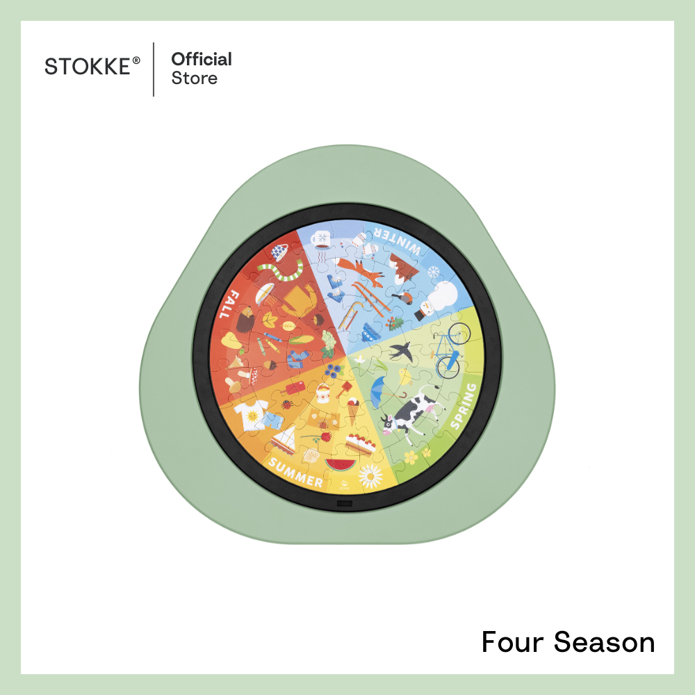 Stokke® MuTable™ Puzzle V2 จิ๊กซอว์ ของเล่น อุปกรณ์เสริมสำหรับโต๊ะเด็ก โต๊ะกิจกรรม Mutable™ รูปที่ 5
