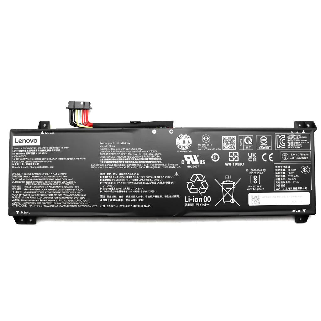 แบตเตอรี่โน้ตบุ๊ก Lenovo รุ่น L23D4PK4 คุณภาพสูง Lenovo L23D4PK4 L23B4PK4 L23C4PK4 L23M4PK4 ประกัน 1