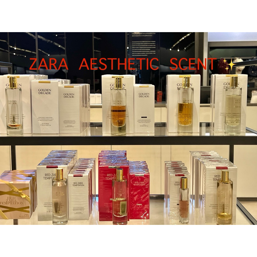 พร้อมส่ง❗️น้ำหอม Zara Golden Decade EDP | Zara Redemption EDP.