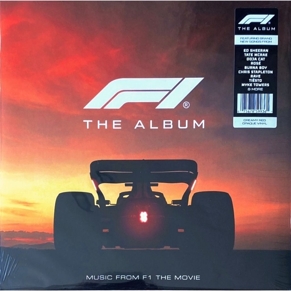 แผ่นเสียง F1 The Album (Gold Colors Vinyl ) แผ่นใหม่ซีล