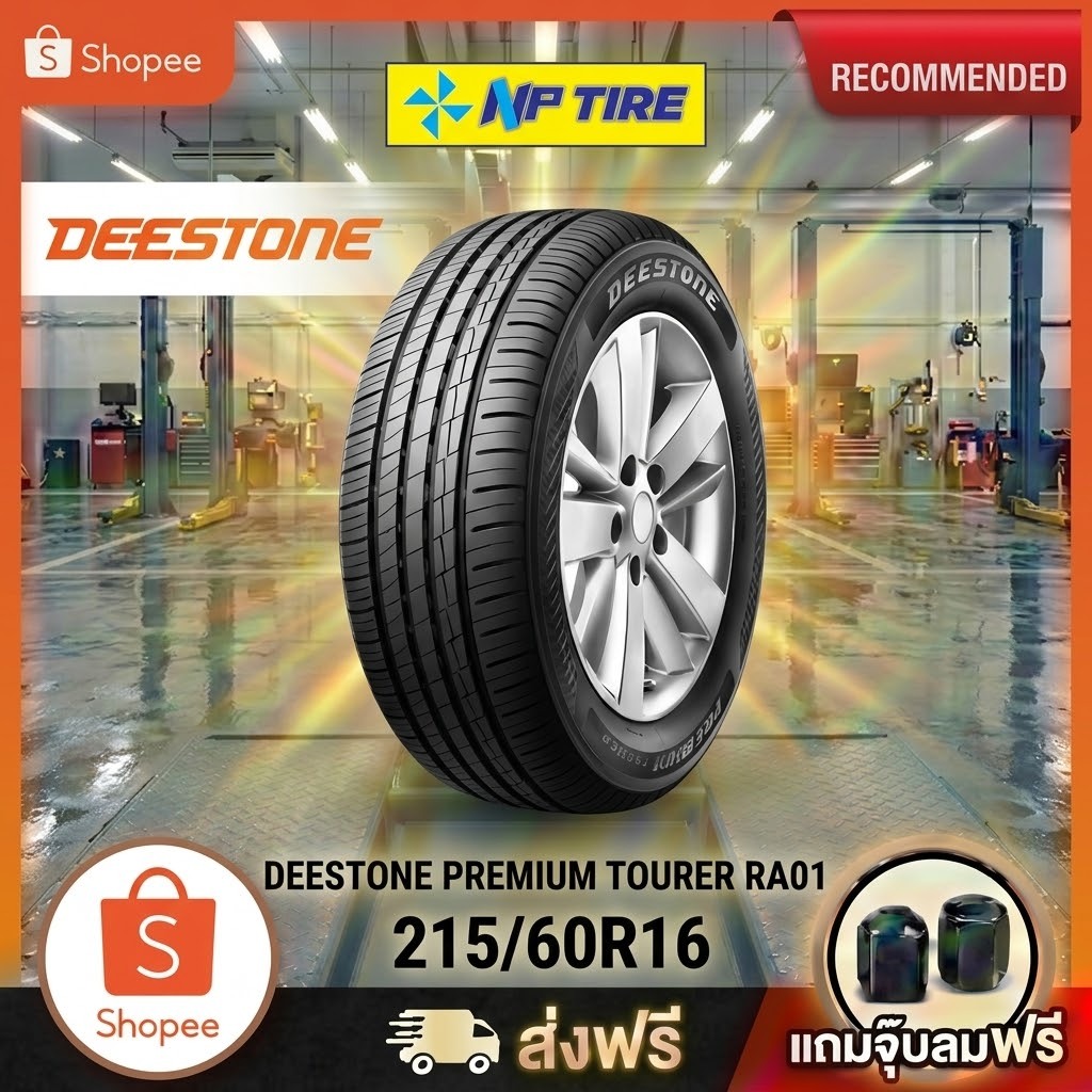 ยาง 215/60R16 DEESTONE PREMIUM TOURER RA01  ราคาต่อเส้น  ปี 2025