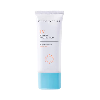 CUTE PRESS UV EXPERT PROTECTION AQUA SPLASH SPF50+ PA+++ ครีมกันแดดเนื้อครีมเจล อุดมด้วยน้ำแร่ ให้ความสดชื่น