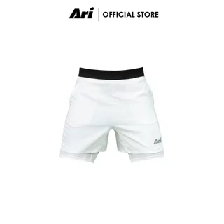 ARI MEN BREATHE 2IN1 V3 RUNNING SHORTS 3 INCHES - กางเกงวิ่งผู้ชาย 3นิ้ว อาริ BREATHE 2IN1