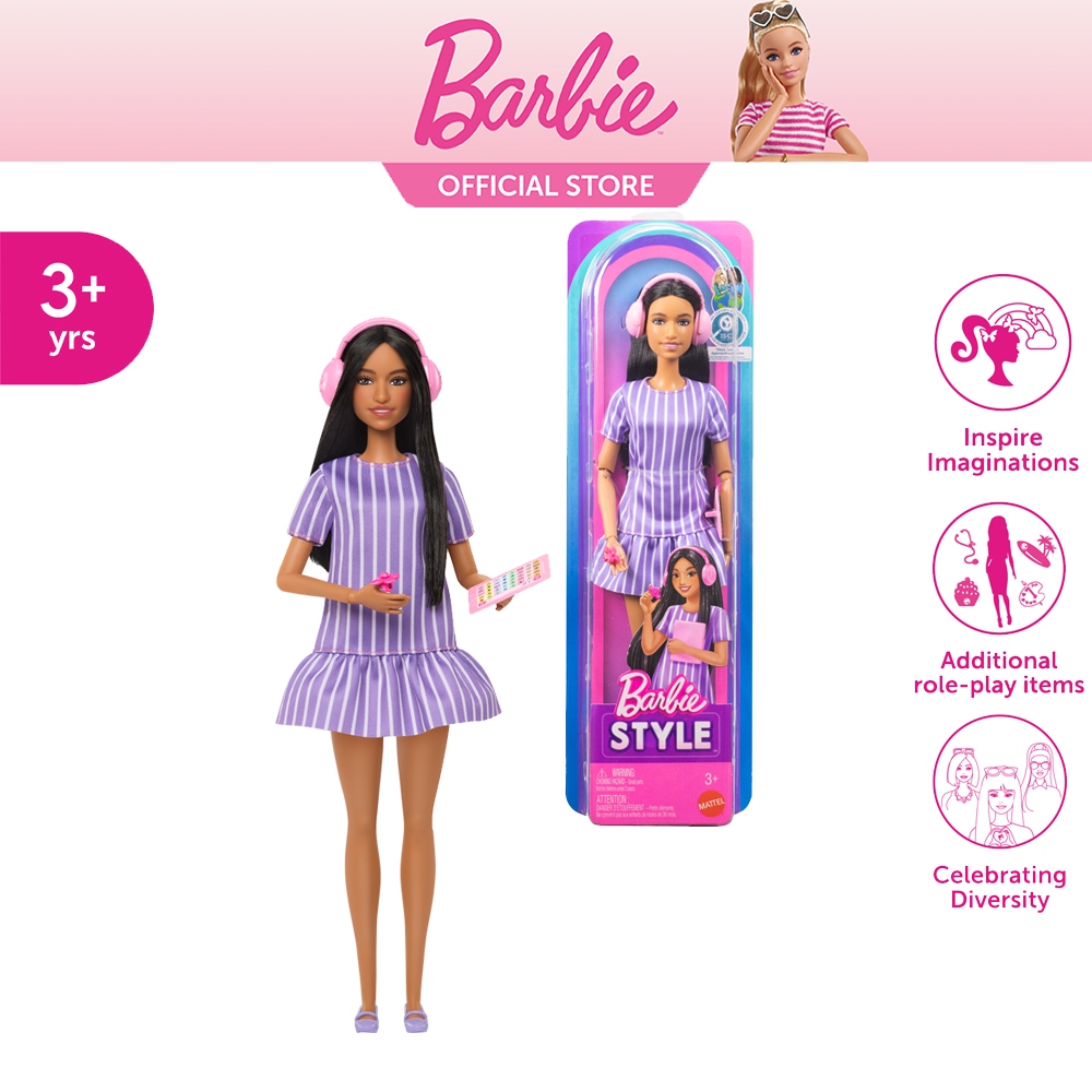 Barbie Fashionistas dolls #245 บาร์บี้แฟชันนิสต้า หมายเลข 245 JJN58 ID