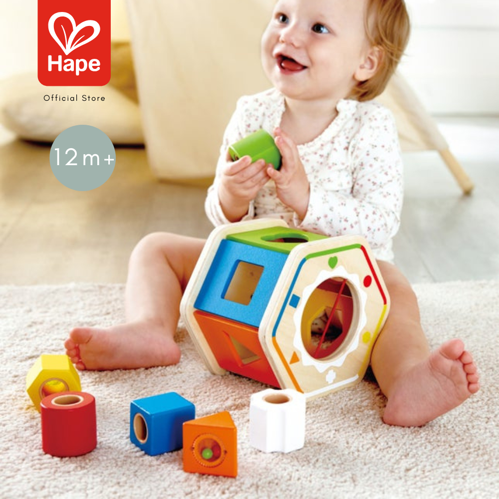 Hape - Wooden Wonder Shape Sorter บล็อกแปดเหลี่ยม 12M+ รูปที่ 4