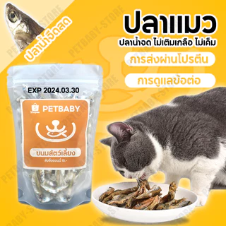 ขนมแมว ปลาแมว ขนมหมา โปรตีนสูง ไม่เค็ม ขนาด ปลอดภัยต่อไต สดใหม่ทุกวัน ไม่ใส่สารกันเสีย สุนัขก็ชอบทาน