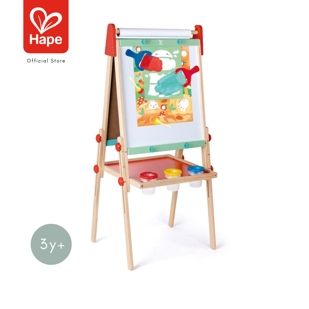Hape - Sponge Painting Fun        ชุดระบายสี ฟองน้ำศิลปะ        3Y+ รูปที่ 4