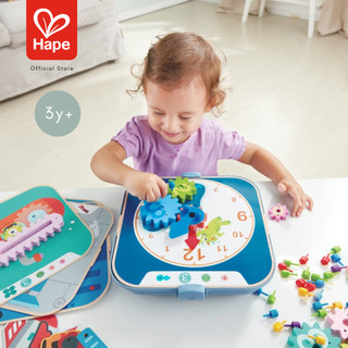 Hape - Cogworks Experimental Playset        กล่องประดิษฐ์ภาพฟันเฟือง        3Y+ รูปที่ 2