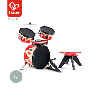 Hape - Cool Beats Drum Set         กลองชุดสุดมันส์ พร้อมคีย์บอร์ดถอดได้        3Y+