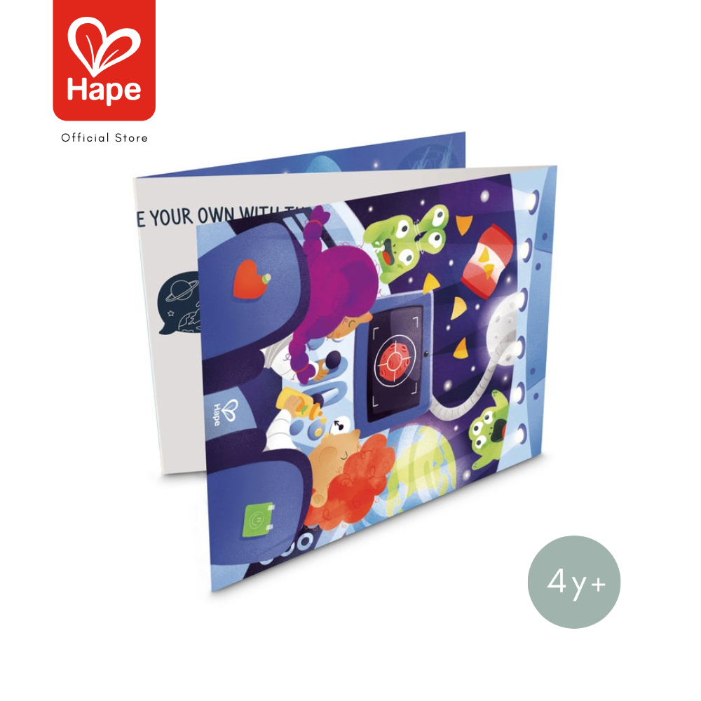 Hape - Space Adventure Puzzle – 3 x 48-Piece Storytelling Jigsaw Puzzles 4Y+ image 5