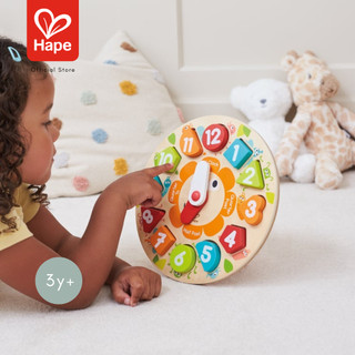 HAPE Chunky Clock Puzzle	นาฬิกาตัวต่อแห่งความสุข	3Y+ รูปที่ 2