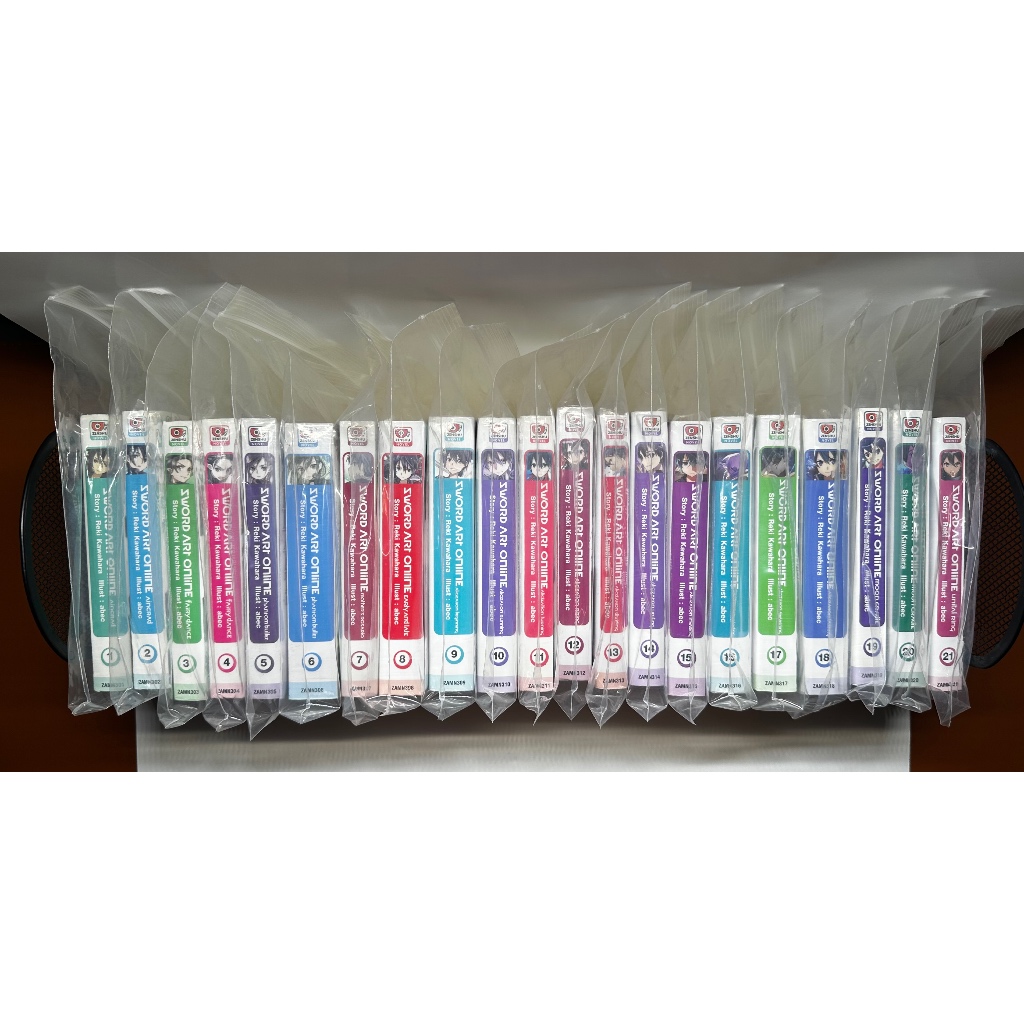 📚 นิยาย Sword Art Online | ซอร์ดอาร์ตออนไลน์ 1-21 (มือสอง) 📚