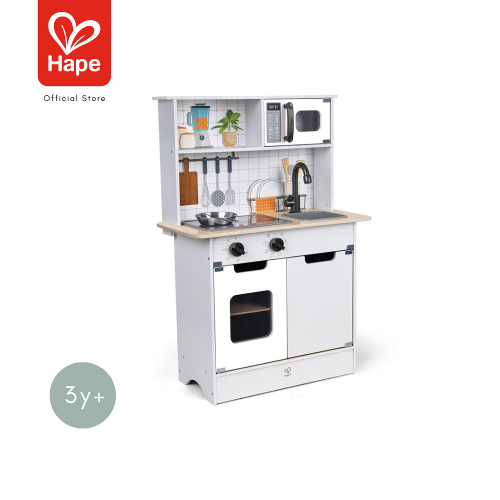 Hape Kitchen with Light and Sound ครัวน้อยมีไฟใส่ถ่าน มีเสียง	3Y+ รูปที่ 4